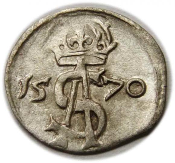 Dwudenar 1570 Zygmunt II August Wilno (1)