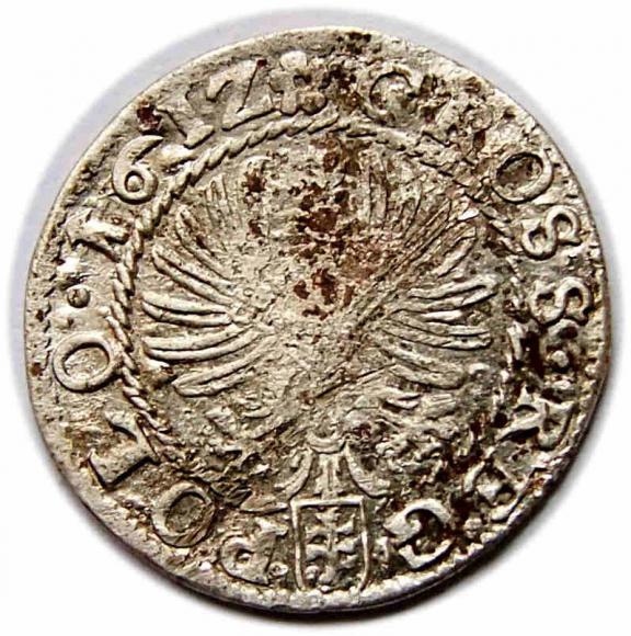 Grosz 1612 Zygmunt III Waza Kraków (2)