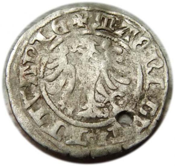 Półgrosz Aleksander Jagiellończyk Wilno (2)