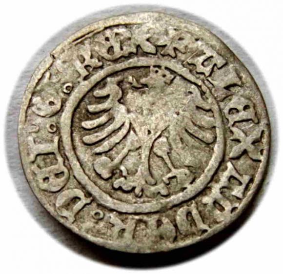 Półgrosz Aleksander Jagiellończyk Kraków (2)