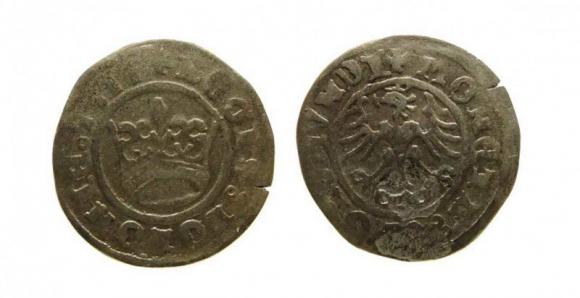 Półgrosz 1511 Zygmunt I Stary Kraków (1)