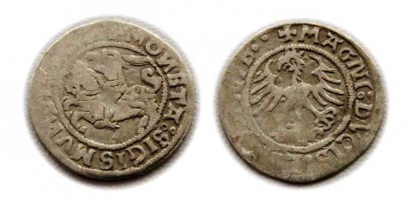 Half groschen Sigismund I the Old Krakow (1)