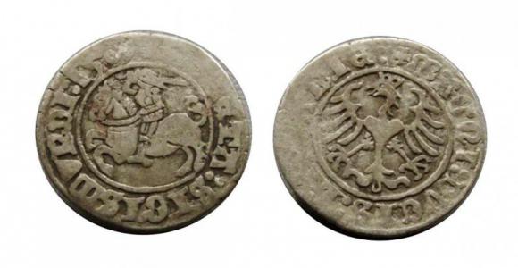 Półgrosz Zygmunt I Stary Wilno (1)