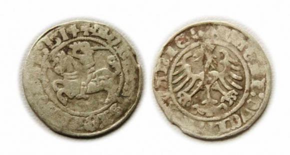 Half groschen 1514 Sigismund I the Old Krakow (1)