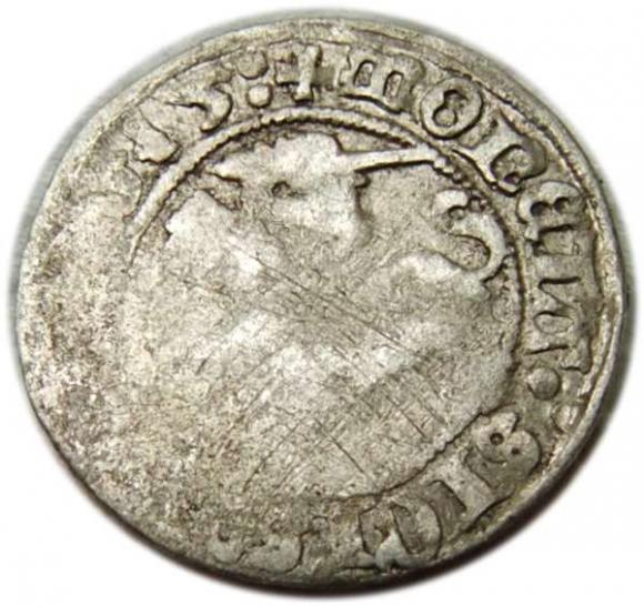 Półgrosz 1513 Zygmunt I Stary Wilno (1)