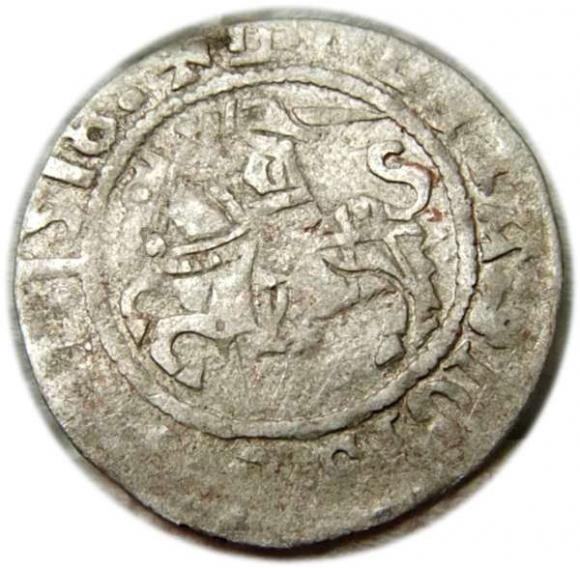 Half groschen 1518 Sigismund I the Old Krakow (1)