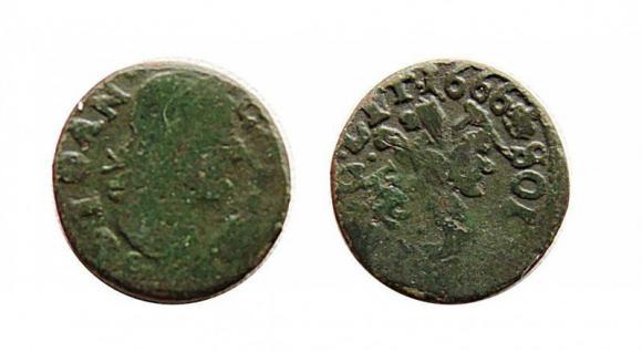 Szeląg litewski 1666 Jan Kazimierz (1)