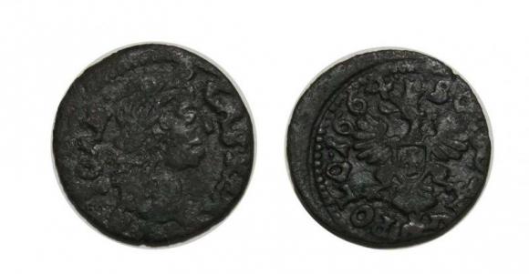 Schilling 1664 Johann Kasimir Ujazdow (1)