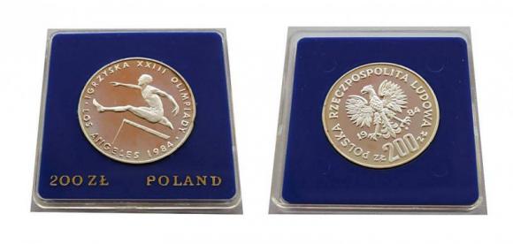 200 złotych 1984 Igrzyska XXIII Olimpiady Los Angeles (1)