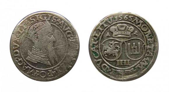 Czworak 1565 Zygmunt II August Wilno (1)