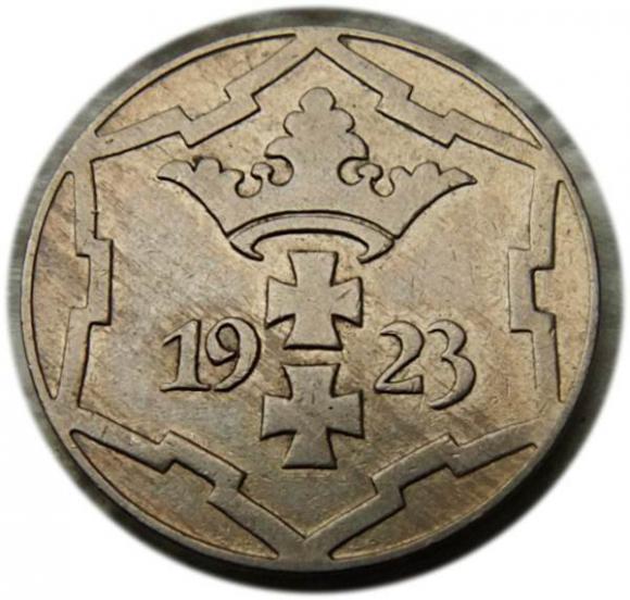 10 fenigów 1923 Wolne Miasto Gdańsk (2)