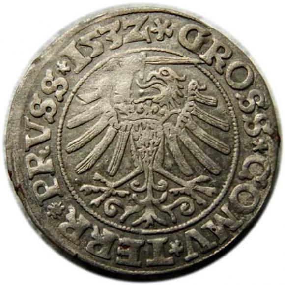 Grosz pruski 1532 Zygmunt I Stary Prusy Królewskie Toruń (2)