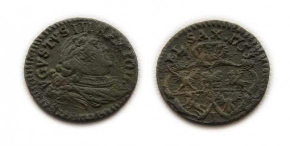 Szeląg 1753 August III Sas Gubin  (1)