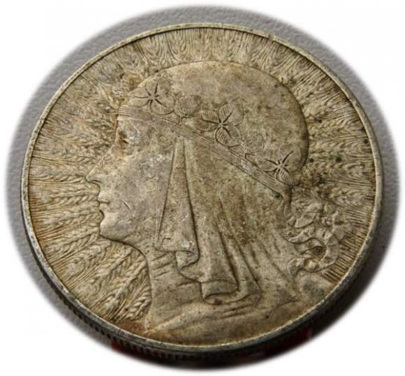 10 złotych 1933 Głowa Kobiety Warszawa (1)