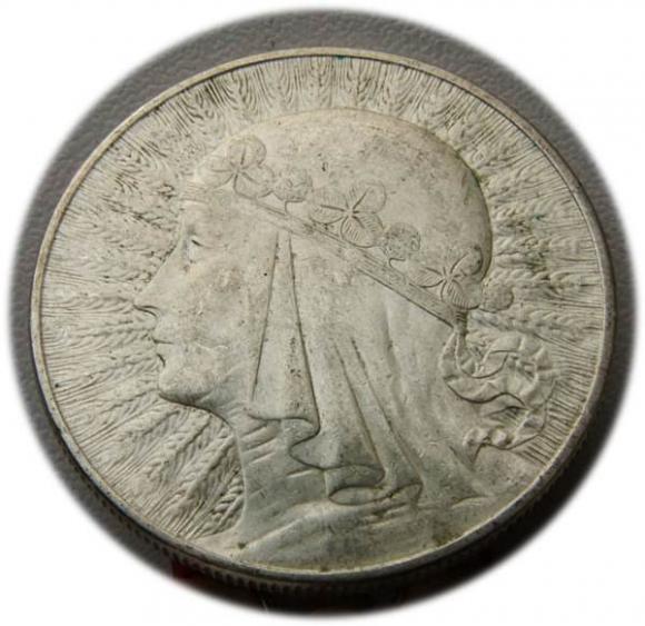 10 złotych 1933 Głowa Kobiety Warszawa (1)