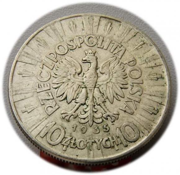 10 złotych 1935 Józef Piłsudski Warszawa (2)