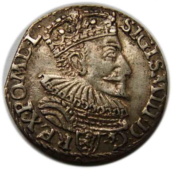 Trojak 1594 Zygmunt III Waza Malbork (1)