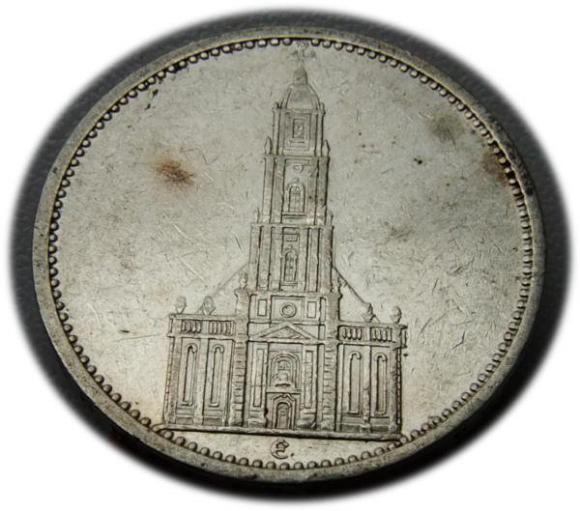 5 marek 1935 E Kościół w Poczdamie Muldenhutten (1)