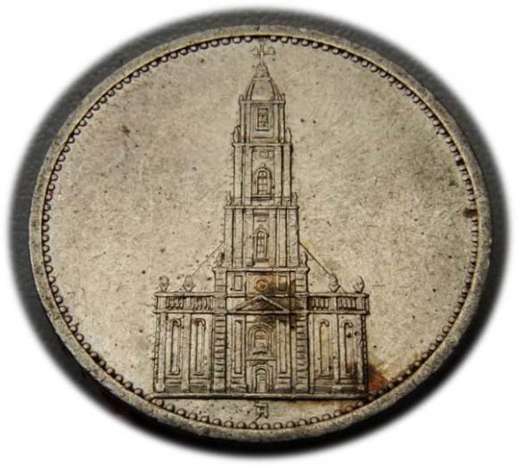 5 mark 1935 A Berlin Church in Potsdam (1)