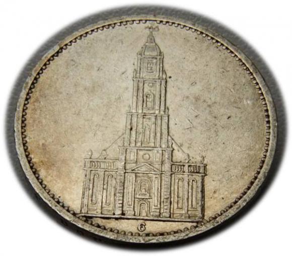 5 marek 1934 Karlsruhe Kościół w Poczdamie (1)