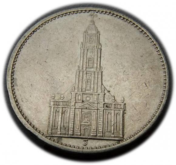 5 marek 1934 Hamburg Kościół w Poczdamie (1)