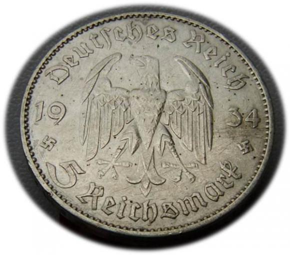 5 marek 1934 Hamburg Kościół w Poczdamie (2)