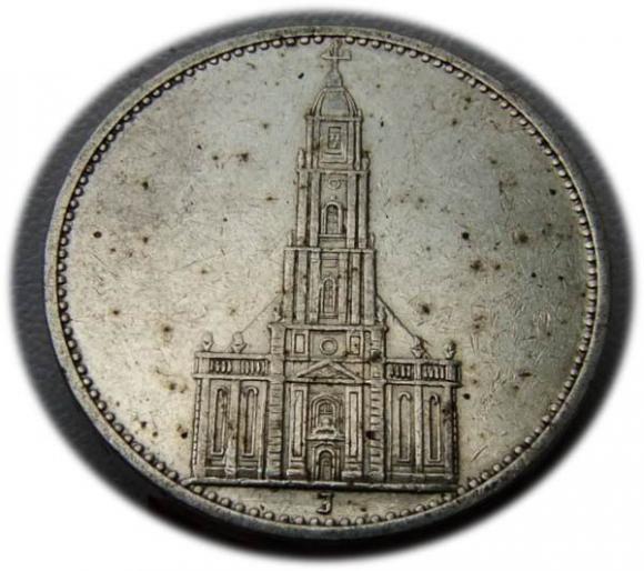 5 marek 1934 Hamburg Kościół w Poczdamie (1)