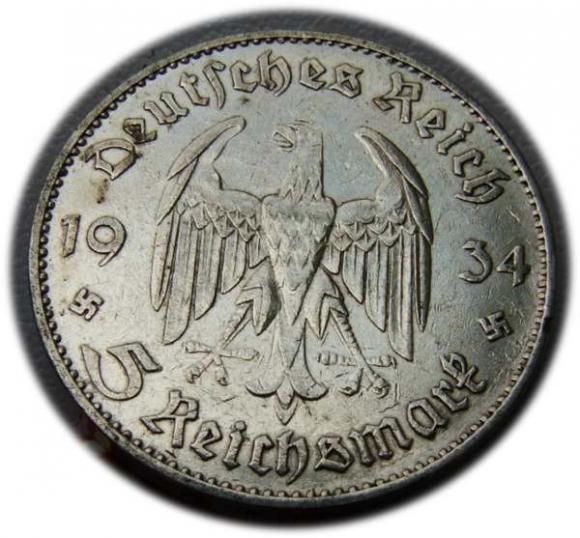 5 marek 1934 Hamburg Kościół w Poczdamie (2)