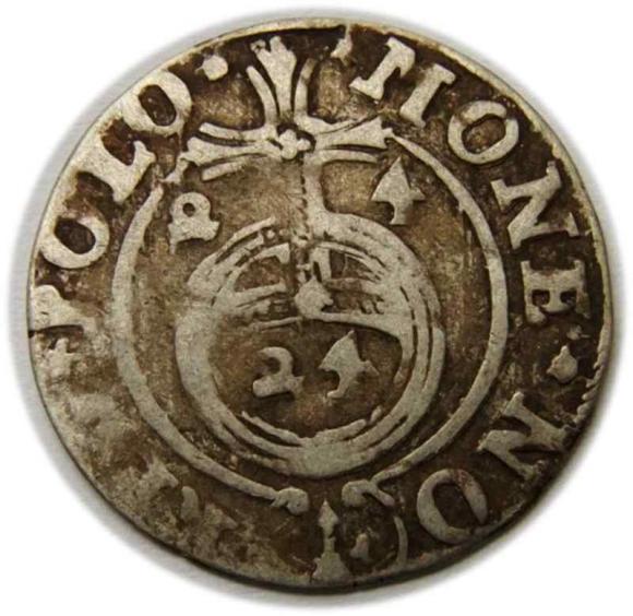 Półtorak 1624 Zygmunt III Waza Bydgoszcz (1)