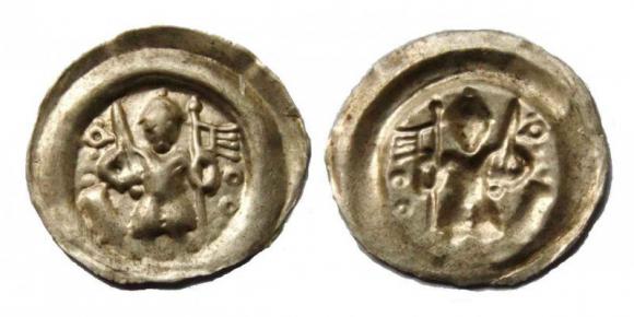 Brakteat Leszek Biały Kraków (1)