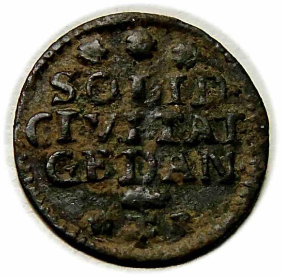 Szeląg 1754 August III Gdańsk (1)