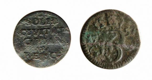 Szeląg 1763 August III Gdańsk (1)