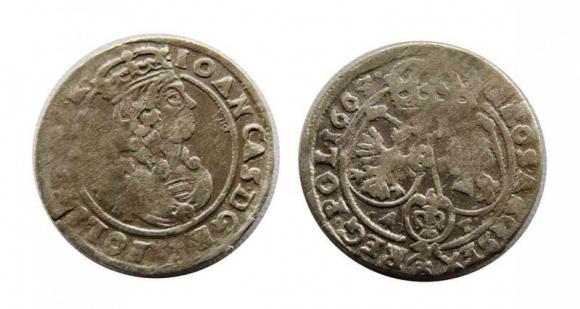  6 groschen 1665 Johann Kasimir Bydgoszcz (1)
