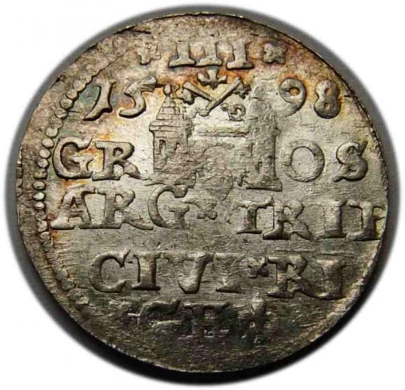 3 groschen 1598 Sigismund III Vasa Riga (2)