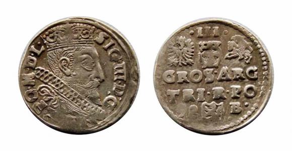 Trojak 1598 Zygmunt III Waza Bydgoszcz (1)