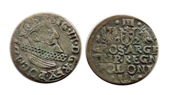 Trojak 1622 Zygmunt III Waza Kraków (1)