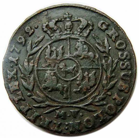 3 groschen 1792 Stanislaw August Poniatowski Warszawa (2)