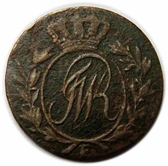 Półgrosz 1796 Fryderyk Wilhelm II Prusy Południowe Królewiec (2)