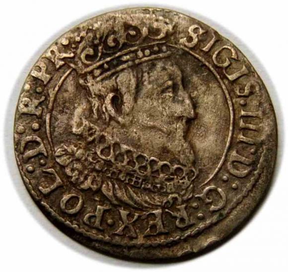 Groschen 1626 Sigismund III Vasa Gdansk (1)
