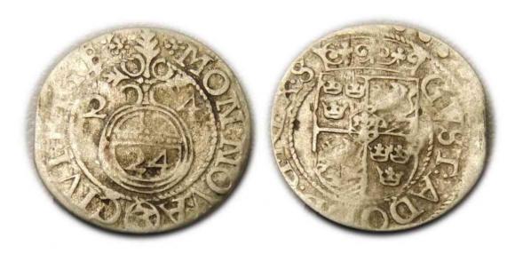 1/24 thaler 1624 Gustav II Adolf Riga (1)