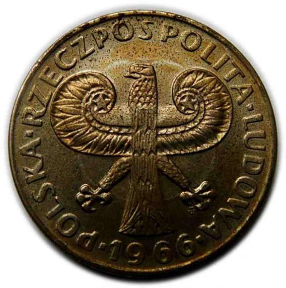 10 złotych 1966 Kolumna Zygmunta PRL (2)