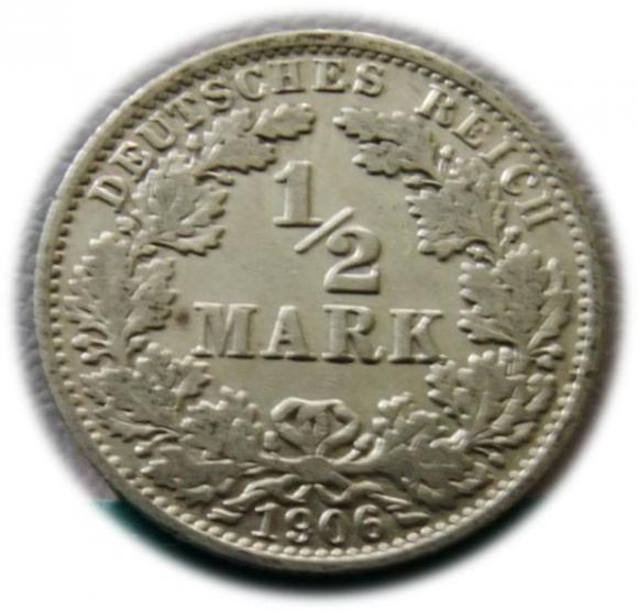 1/2 marki 1906 Berlin (1)