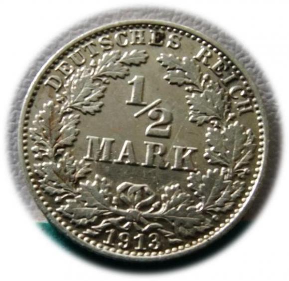 1/2 mark 1913 A Berlin