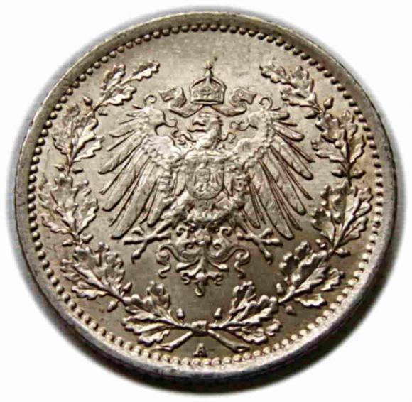 1/2 marki 1915 Berlin (2)