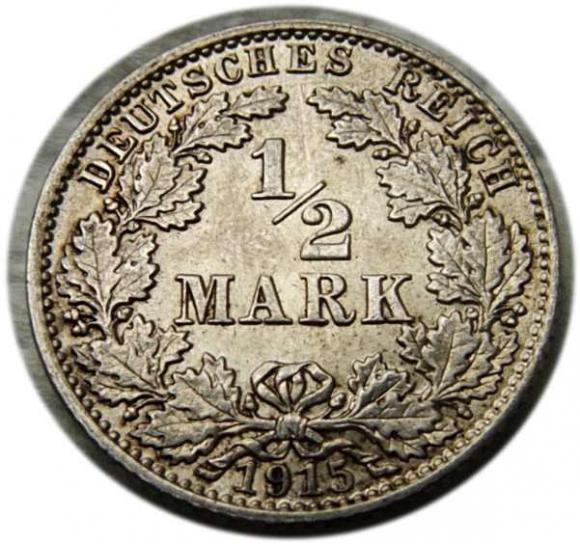 1/2 marki 1915 Hamburg (1)