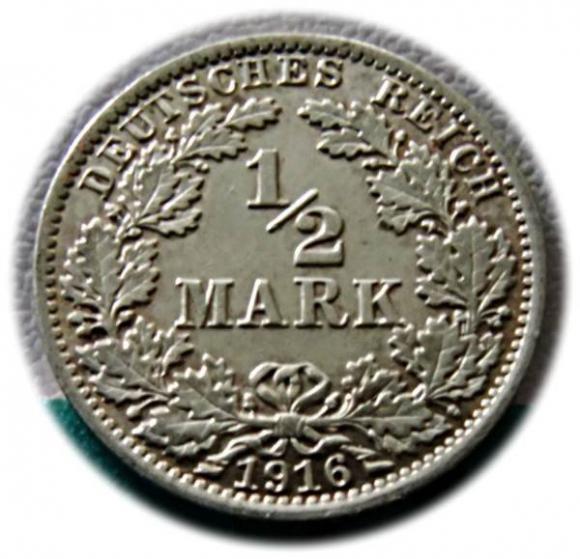 1/2 marki 1916 Berlin (1)
