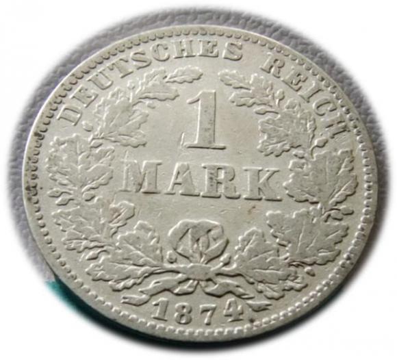 1 marka 1874 Karlsruhe (1)