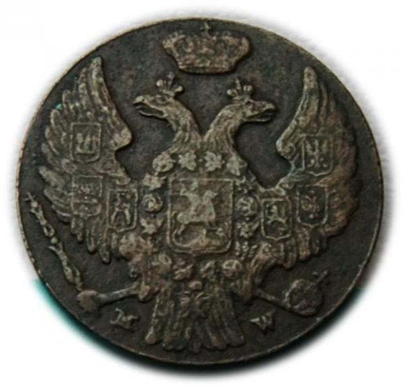 1 grosz 1839 Mikołaj I Romanow b. Królestwo Polskie Warszawa (2)