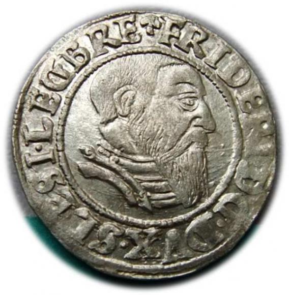 Grosz 1543 Fryderyk II Legnicki  (1)