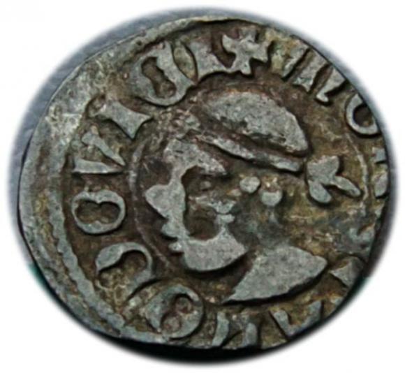 Denar Louis I of Hungary